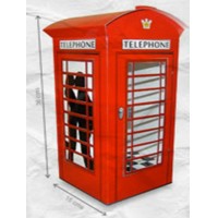 CAJA PARA REGALO CABINA TELEFONICA