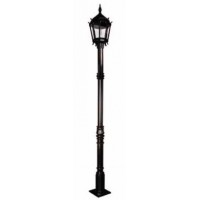 FAROL COLONIAL DE FUNDICION DE ALUMINIO DE 8 CARAS