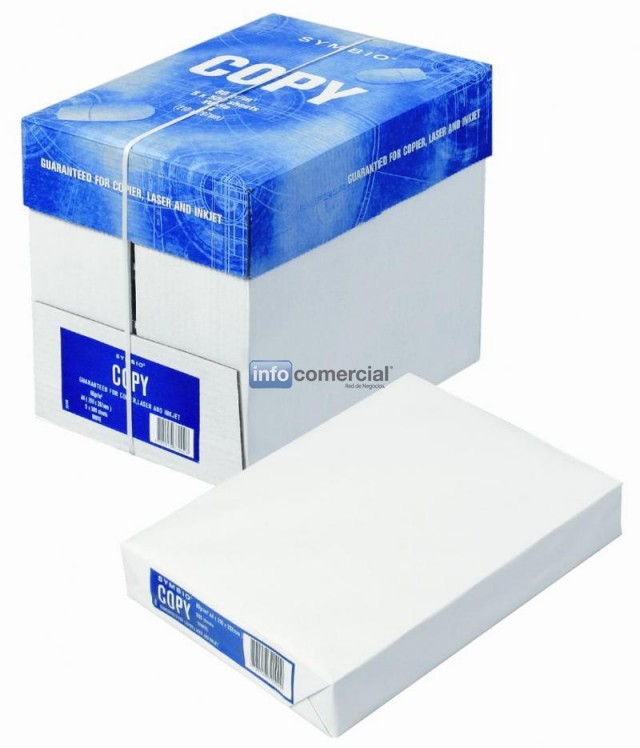 Papel a4 80 gramos marca Symbio Copy