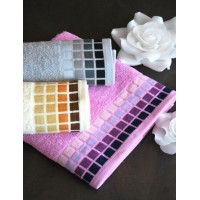 Toalla Rizo Cenefa Jacquard LIA