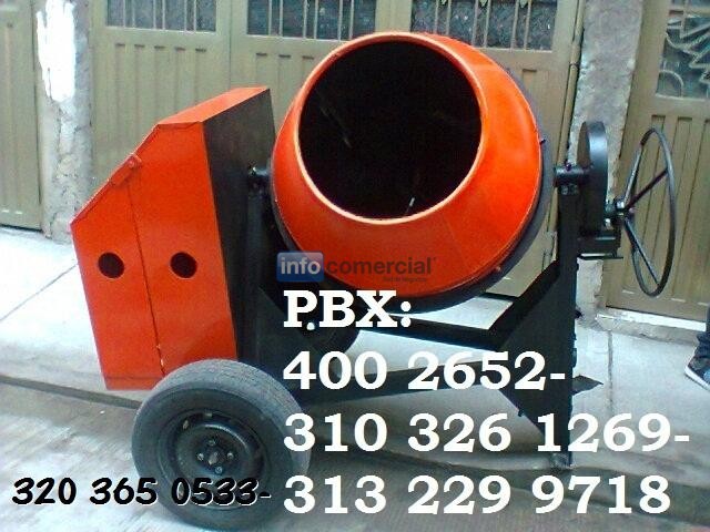 vibradores y mezcladoras para concreto JD 