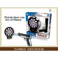 Pistola lser con tiro al blanco
