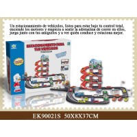 Estacionamiento para los carritos