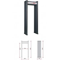 walkthrough metal detector K208