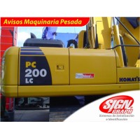 Avisos Maquinaria Pesada