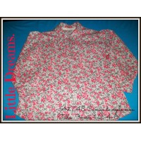 Blusa de viyela estampada de nena
