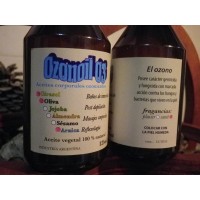 Aceites corporales orgnicos ozonizados