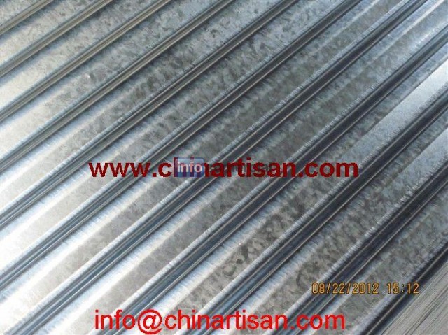 De acero corrugado para techos de hoja/de acero galvanizado corrugado hoja de