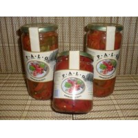 PIMIENTOS ASADOS CON LEA DE OLIVO MARCA (P.A.L.O)