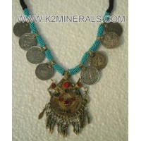 Afganistn Afganistn tribu nmada Kuchi Collar Tribal- 6