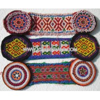 Tribu kuchi cinturón danza del vientre joyas, collares correas