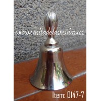 Campana de metal mango de gota