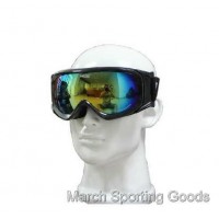 Deluxe Snowboard Gafas de esquí Patinaje Deportes de Nieve Gafas de doble lente PC Mirrored Miopía Gafas Fog Proof UVA Protección UVB
