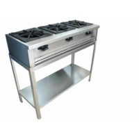 PARRILLA LINEAL 3 QUEMADORES