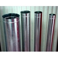 Caos de chapa galvanizada redondos/ Circular ducting of galvanized veneer