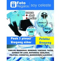 REMERAS NIOS URUGUAY PELOTAS URUGUAY