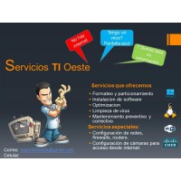 Servicio de reparacin de computadoras y redes a domicilio