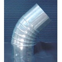 Curvas fijas corrugadas 45/Corrugated fixed curves 45