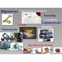 Hipotecas, prstamos, descuento de pagars