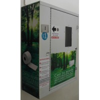 Fabricacion de maquinas para expender o dosificar papel higienico