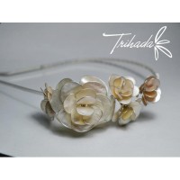 VINCHA DE ROSAS - Accesorios para Novias - 15 % descuento envios al interior