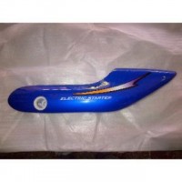 Cacha Bajo Asiento Motomel Cg 150 Serie 1 Azul Izquierdo