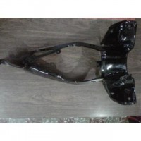 Cubre Pierna Central Motomel Fusion 110 Negro - Dos Ruedas