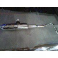 Escape Honda Dax 70 Cott Cromado - Dos Ruedas Motos