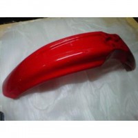 Guardabarro Delantero Guerrero Gxr 200 Rojo 4 Agujeros