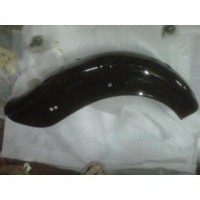 Guardabarro Mondial Hd 254 Trasero Negro- Dos Ruedas