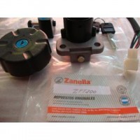 Llave De Contacto Zanella Ztt 200 Completa- Dos Ruedas Motos
