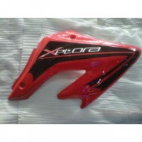 Protector Tanque Motomel Xplora 250 Rojo Derecho- Dos Rueda