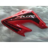 Protector Tanque Motomel Xplora 250 Rojo Izquierdo- Dos Rued