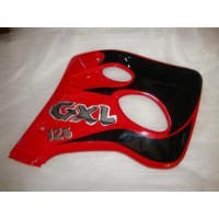 Ptotector Tanque Guerrero Gxl 125 Rojo Derecho- Dos Ruedas