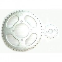 Transmision Corona Pion Y Cadena Honda Bross 125 Japon