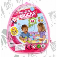 24pcs Bloques, muy amable y porpular
