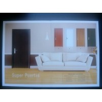 Puertas Econmicas de Madera revestida en PVC en Kit
