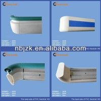 PASAMANOS Y ESQUINEROS, TOPES DE CAMILLAS.  EN PVC Y ALUMINIO