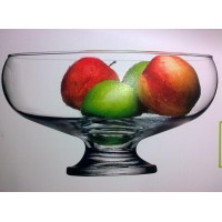Frutero redondo cristal