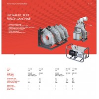 MAQUINA TERMOFUSION ELECTROFUSION Y EXTRUSORA HDPE