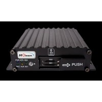 3g gps wifi rs485 / rs232 RFID deteccin de combustible vechiel MDVR coche dvr mvil cuadro negro
