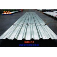 LAMINA ACANALADA R72 (R-72) DE ACERO LOS CABOS