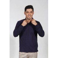 Polera Pique manga larga