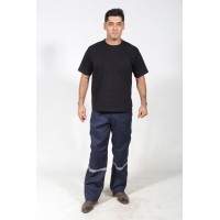 Pantaln Cargo Poplin con Reflectante