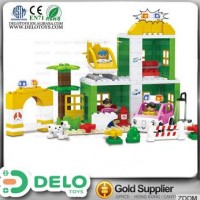 El mejor regalo para los nios juguete bloques de construccin educativos el bosque la estacin de polica comisara DE0083004