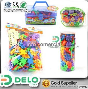 DIY Bloques de construcci�n para los ni�os inteligente variado empaques juguete educativo vivos colores DE0028070