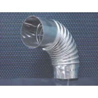 Curvas fijas corrugadas de acero 90/Steel corrugated fixed curves 90