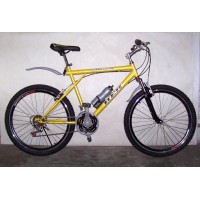 Bicicleta de Ejes con rodaje y Amortiguador Rek Am