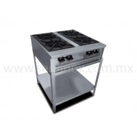 Parrilla Dinamica 4 Quemadores