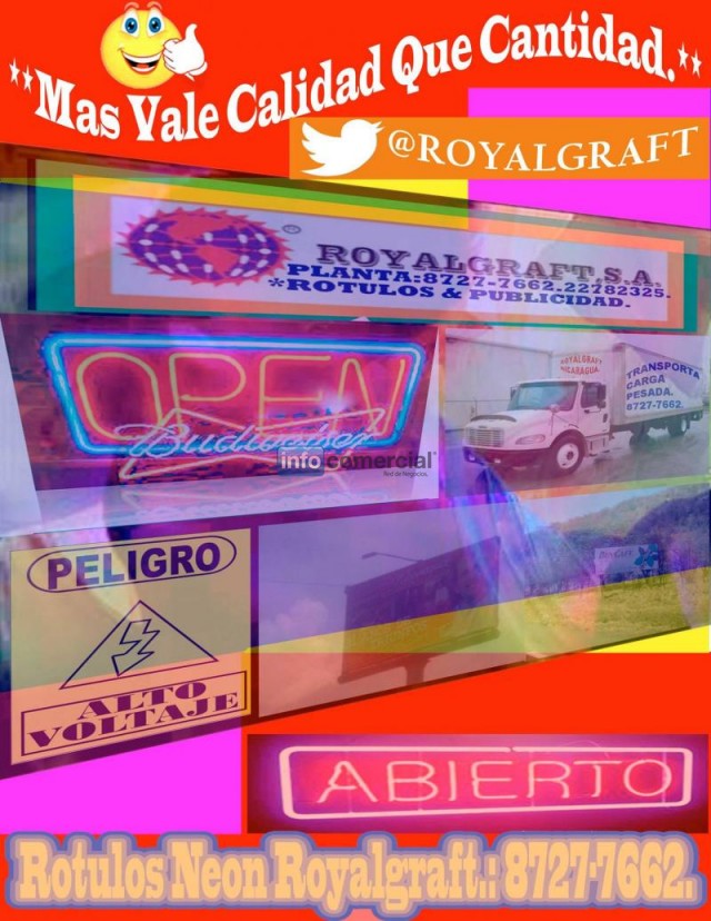 Rotulos de neon, letras en cajuelas, corte de letras metalicas y mas...